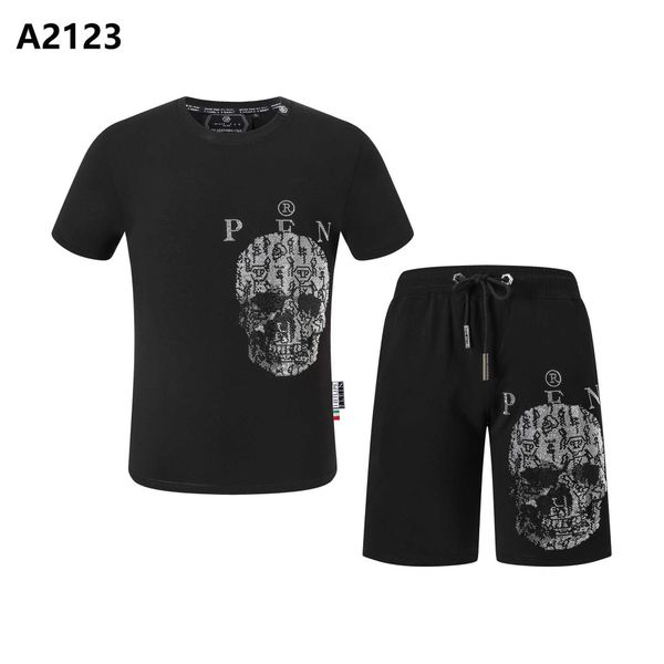 

t-shirt designer skull pictures summer men's high-end t-shirt1h3r, White;black