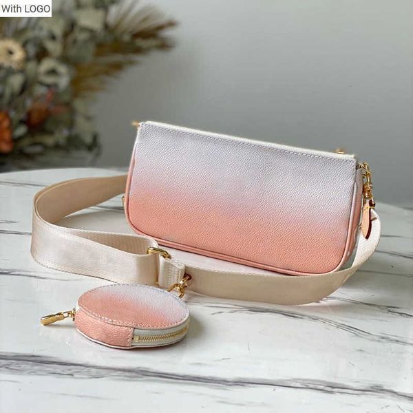 

2023 new 9a l bag high lmitation designer crossbodybag genuine leather shoulder bag m57633 24cm zl036 du72, Black