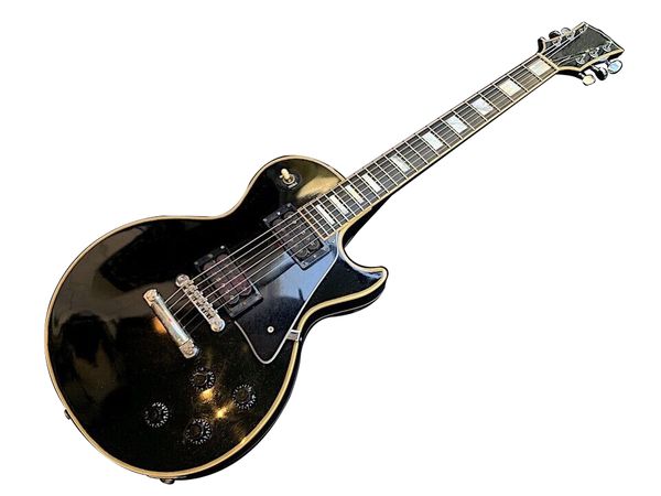 

paul custom 1972 black electric guitar as same of the pictures