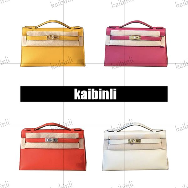 

mini 22cm clutch designer handmade 10a+ quality bags women fashion handbag real leather honey lines bag mini tote bag party bag mini wallet