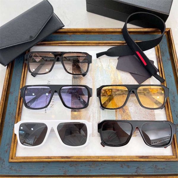 

2023 new luxury designer p family trendsetters ins fashion driver driving toad shaped thin sunglasses male, White;black