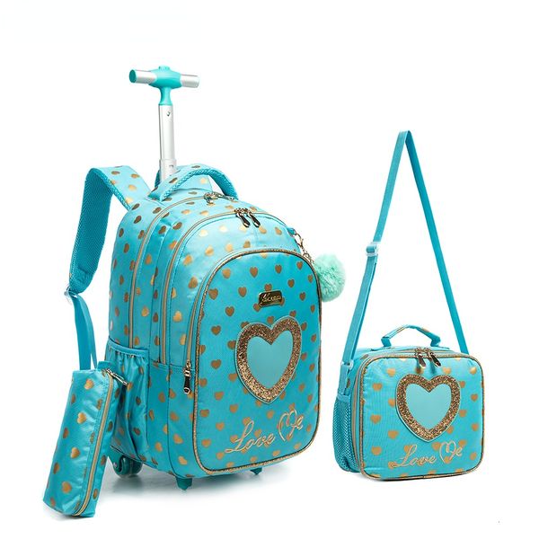 

school bags children school rolling backpack bag school wheeled backpack for girls schootrolley bag wheels kids travel luggage trolley bags