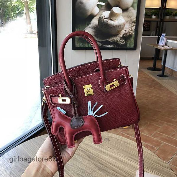 

birkins handbag bag tote designer lady classic bags hreme shoulder summer mini litchi women's leather cross girl cutie crossbody small