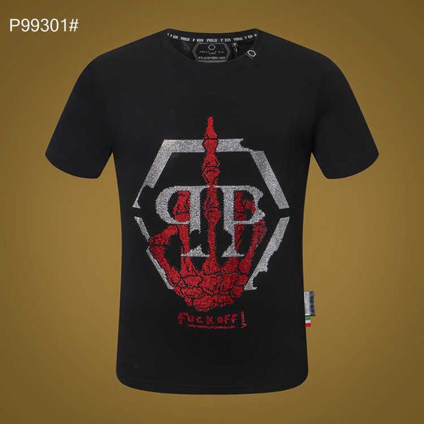 

t-shirt designer skull pictures summer men's high-end t-shirtm4iw, White;black