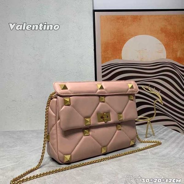 

bags punk rivet luxurys designer handbag portable shoulder crossbody new chain jp2e