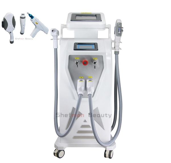 

opt ipl hair removal skin rejuvenation nd yag tattoo removal freckle treatment rf lifting beauty care facial machine9203421, Black