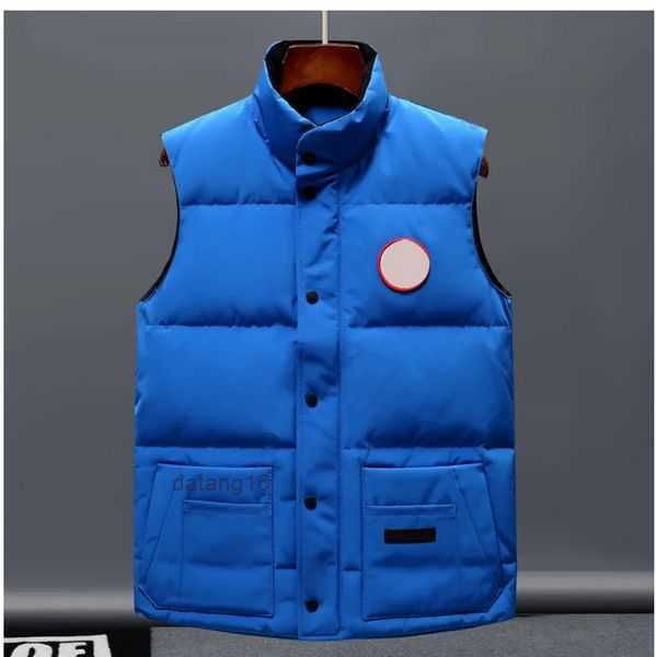 

canadas gooses down vest designer mens waistcoat winter vests couple bodywarmer womens jacket sleeveless outdoor warm thick outwea 2z2q, Black;white