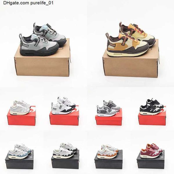 

kids shoes 2022 87s boy and gril sport sneakers designer brand baby toddler classic runner trainers children outdoor sports shoe eur 28-35, Black