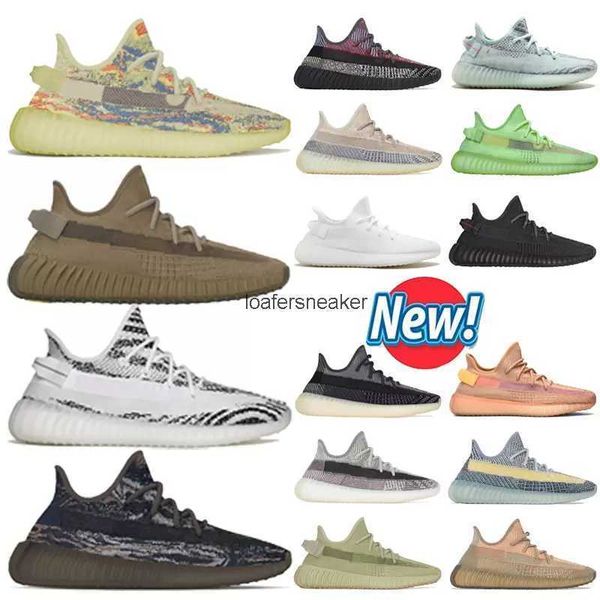 

2024 shoes ash blue mesh tail light yezzies''350 v2 boost kanyes shoes, Black