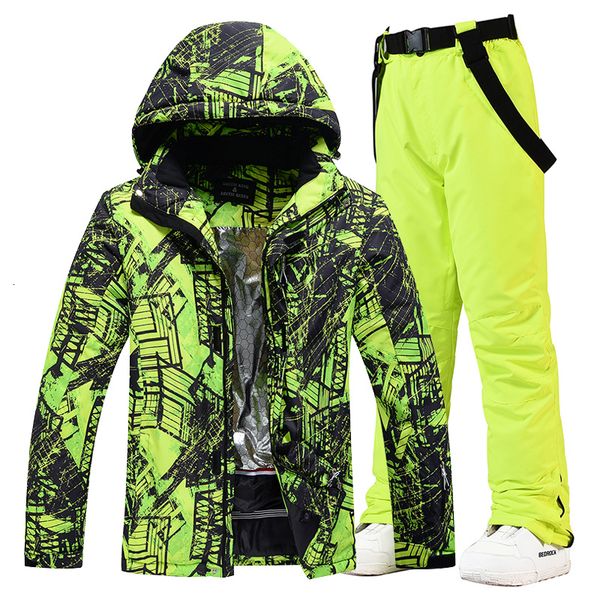 

other sporting goods 30 warm colorful men's ice snow suit wear waterproof costumes snowboarding clothing ski sets winter jackets pants