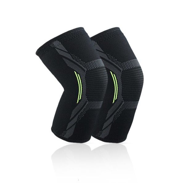 

elbow knee pads single knitted nylon sports pad riding protective gear running basketball skipping rope warm foot cold proof black 230801, Black;gray