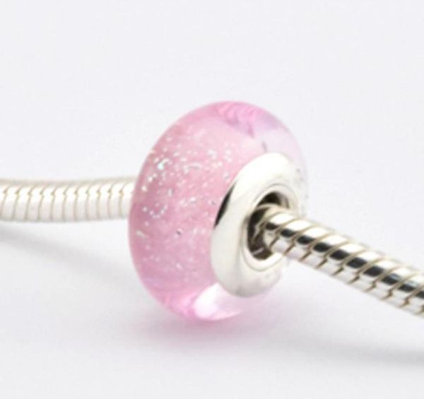 

aurora's signature color 100% 925 sterling silver beads fit p charms bracelet authentic diy fashion jewelry7285657, Black