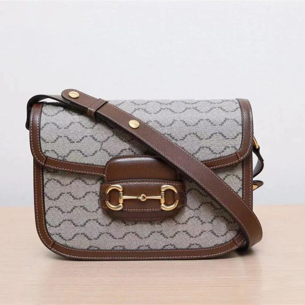 

2sizes genuine leather women's designer bag horsebit 1955 handbags luxury clutch bag city famous crossbody tote bags man nylon purse sh