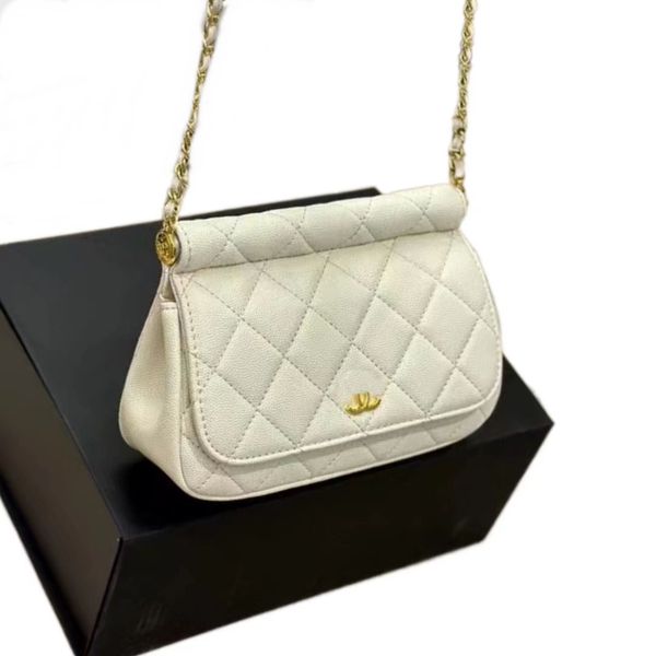 

2023 style cowhide messenger bag xiaoxiangfeng shopping mobile phone bag wallet high-end leather retro ladies bag zipper bag