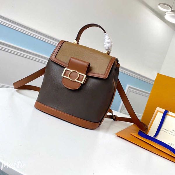 

luxury brand backpack style high imitation designer backpack genuine leather handbag m45142 19cm with box zl101