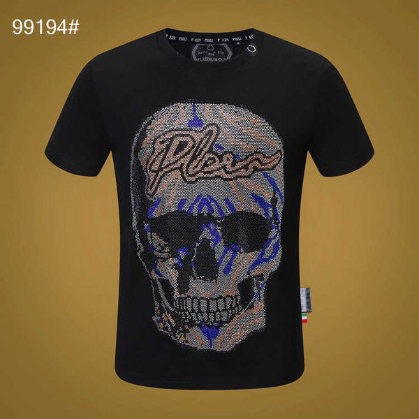 

t-shirt designer skull pictures summer men's high-end t-shirtzgq7, White;black