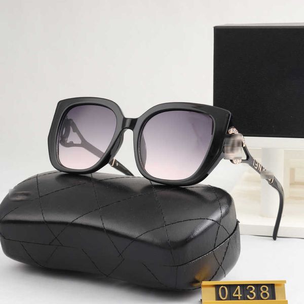 

luxury designer sunglasses 2023 new home cat eyeframe fashion network red show face small sunglasses, White;black