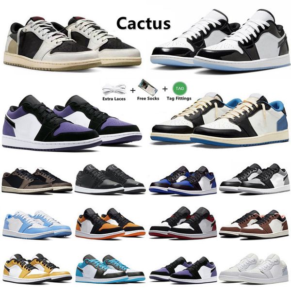 

2023 low basketball shoes for men women sneakers olive reverse dark mocha fragment black bred toe game royal concord unc magenta pastel mens