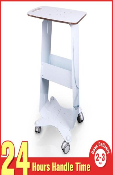 

space saving storage assembled steel frame trolley cart stand holder tray for cavitation ipl machine with 4 smooth casters7855146
