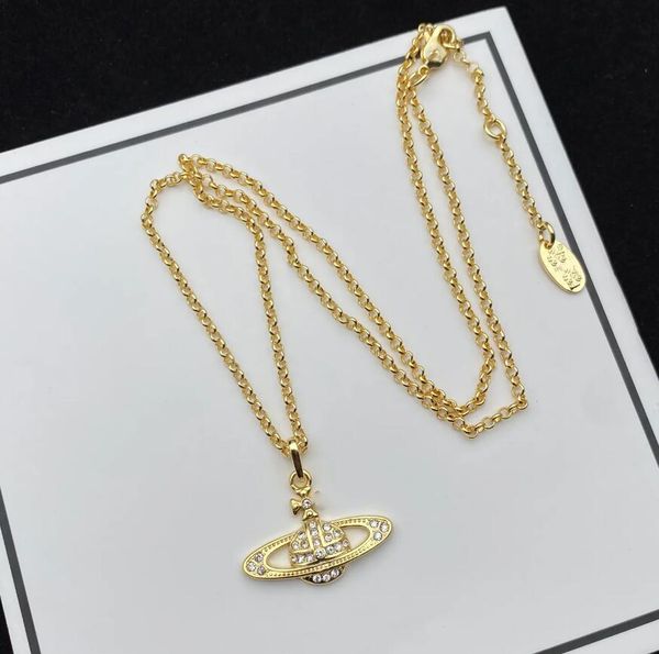 

pendant necklaces designer letter vivian chokers luxury women fashion jewelry metal pearl necklace cjeweler westwood, Silver