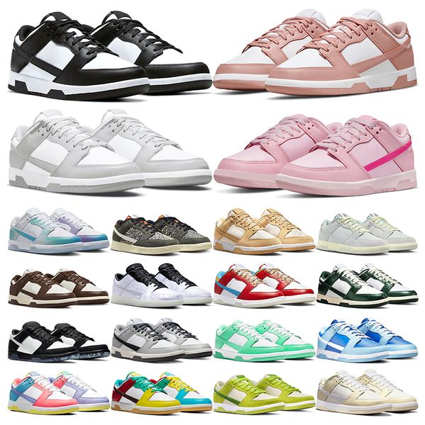 

designer lows mens womens running shoes white black active fuchsia grey fog triple pink pn dust rose whisper jarritos outdoor sports sneaker