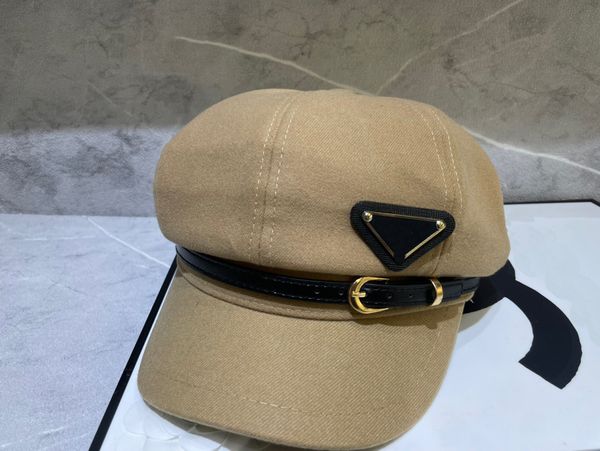 

fashion octagonal hat ladies military hat designer beret wide brim hats designer bucket hat for women frayed cap to-78uu, Blue;gray