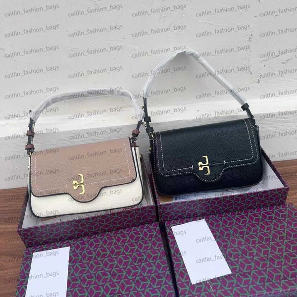 

2023 new tb new lychee pattern color matching small square bag mini hand carrying single shoulder underarm bag crossbody ladyqwertyui45