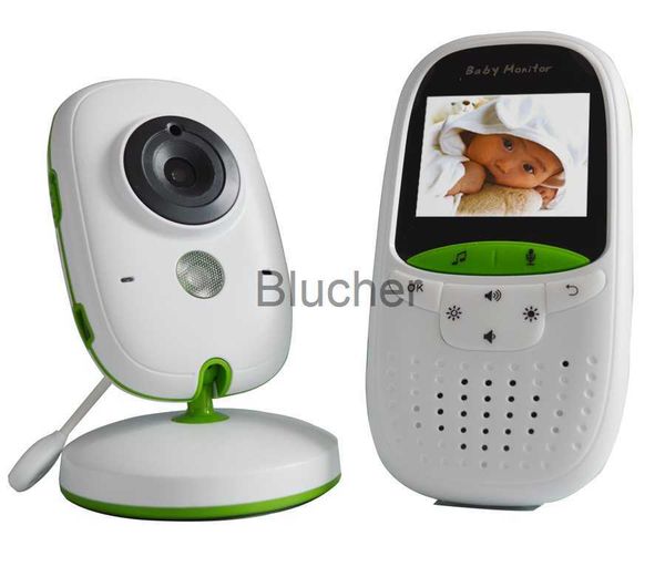 

other walkie talkie babysitter vb602 baby monitor portable wireless smart baby camera home security video temperature monitoring music x0731, Silver