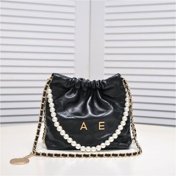 

women's bag luxury crossbody bag pearl bag garbage bag two color chain fashion mini shoulder bag with small purse internet celebrity wo