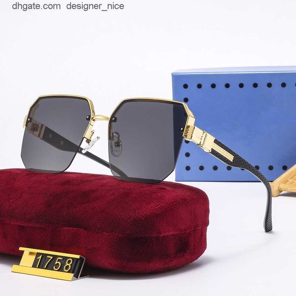 

luxury sunglasses designer eyeglasses metal frame outdoor party sun glasses for men women driving outdoor s32''gg''m51j, White;black