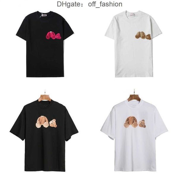 

men's t shirts t shirt palms palmangel city designer limited inkjet graffiti letter printing men's women's sailboat short-sle, White;black