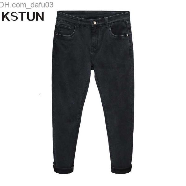 

men's jeans men's jeans kstun men pants denim fashion desinger slim fit black blue gray for man streetwear casual clothing male 23