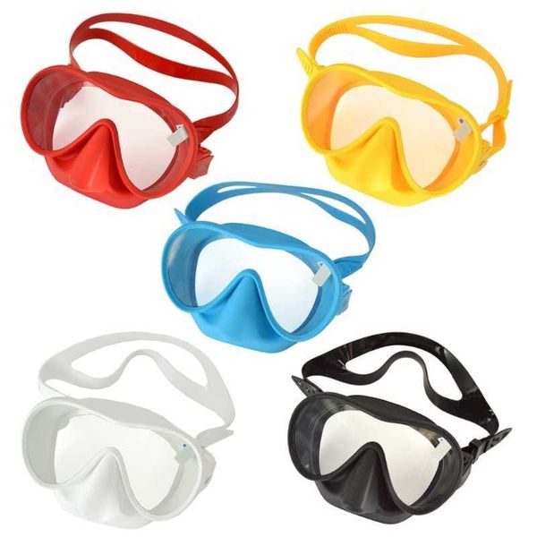 

scuba diving mask silicone diving goggle underwater scuba diving goggles, Blue