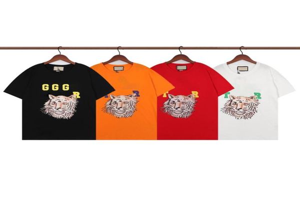 

women animal print t shirt men casual tees summer ins style fashion man short sleeve trendy hip hop street clothesasian size042752284, White