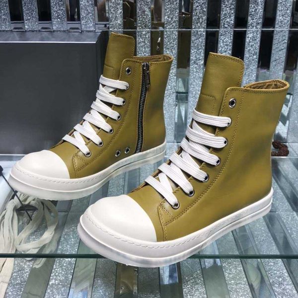 

rick ownes sneakers round owens casual shoes ricks ro fashion street mark ricks high board boots sneakers men women genuine leather owen cas