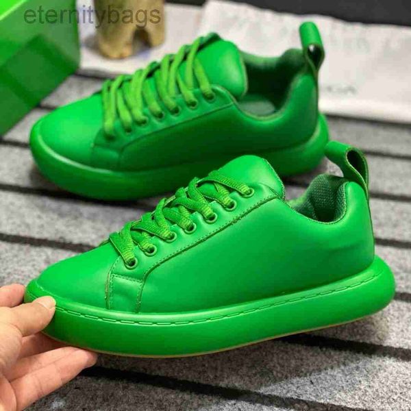 

bvity shoes 2023 platform mens casual shoes black white green flat leather height increasing men women sports sneakers with box 36-45