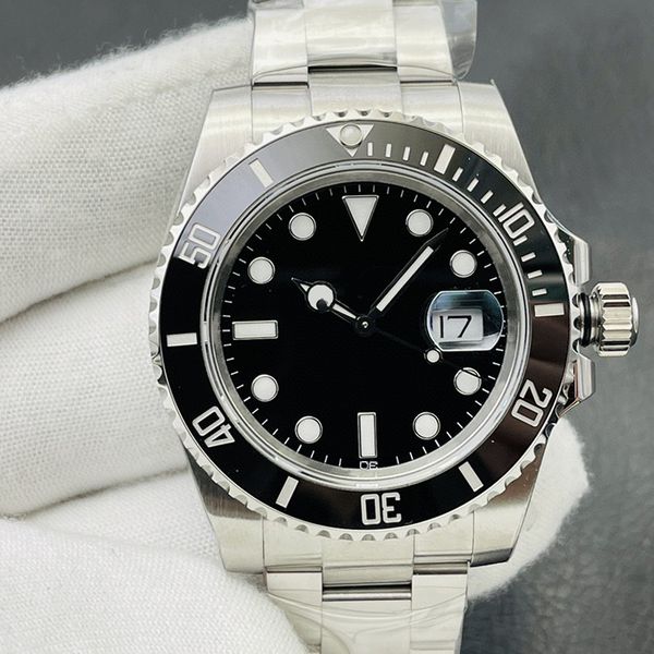 

modern men's watches designer watches fashion automatic mechanical watch 40mm classic style stainless steel waterproof sapphire ceramic, Slivery;brown