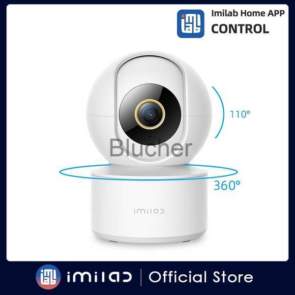 

other imilab c21 4mp surveillance camera wifi ip indoor smart home security webcam 360 cctv night vision human detection baby monitor x0731, Silver