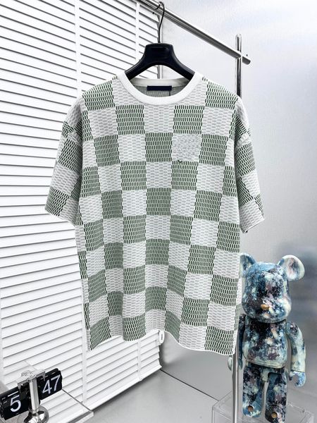 

men's plus tees & polos round neck embroidered and printed polar style summer wear with street pure cotton m set shorts tshirt 33tg, Black;brown