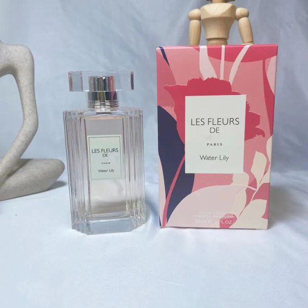 

cologne designer perfume for woman fragrance water lily 90ml edt eau de toilette nature spray long lasting charm fragrances vaporisateur fas
