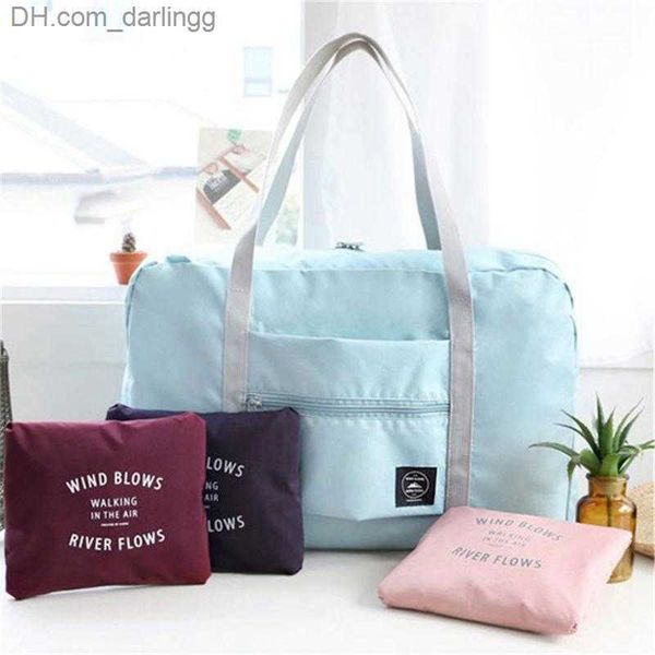 

outdoor bags duffel bags 2021 women foldable travel bag ladies casual luggage big size female folding carry on duffle z230801