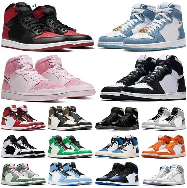 

1 basketball shoes men women 1s high olive black phantom chicago lost and found lucky green patent bred white cement skyline mens trainers s