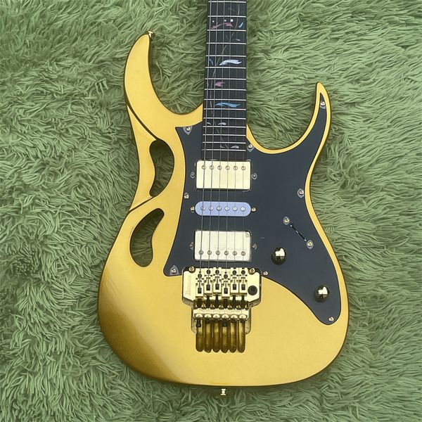 

ibane z yellow 7v guitar rosewood neck and fretboard can custom and fast ship