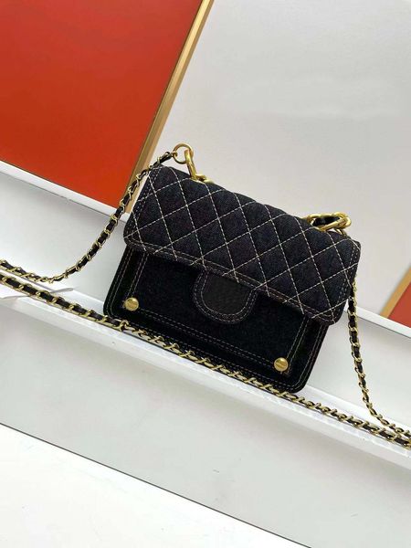 

denim bag cover bag chain decorative crossbody bag