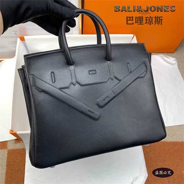 

designer totes h ermess birkins black shadow 5a handmade hand shadow women's swift large capacitywith h logo qqbbva