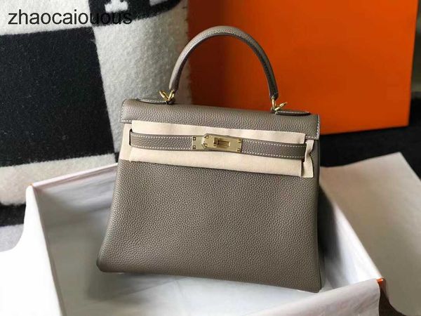 

handbags 2023 classic designer bag lady fashion women bags leather one women's shoulder litchi pattern kellies casual togo rnhs