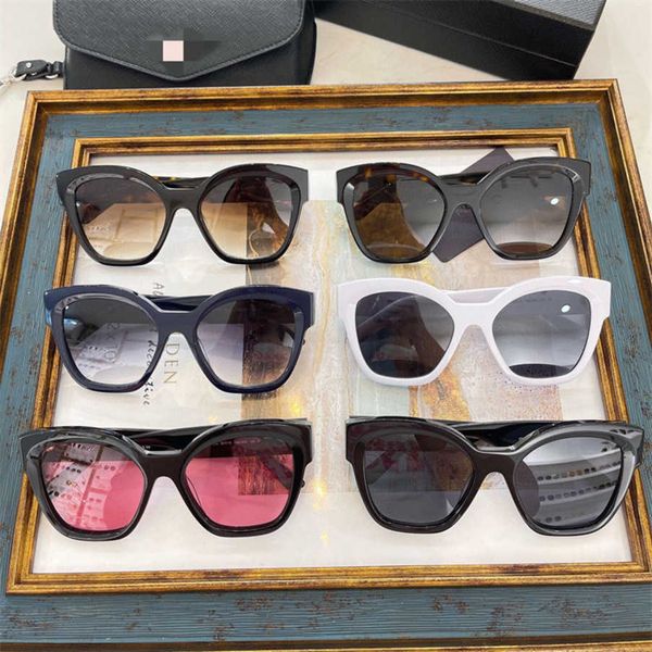 

2023 new luxury designer pjia's large square plate japanese and style ins new sunglasses star net red sunglasses opr172s, White;black