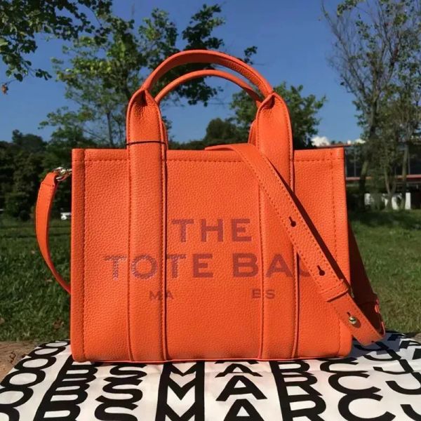 

7a designer leather handbag the tote bag marc womens jobobs handbag signature branding totes bags shoulder crossbody colorblock bags canvas