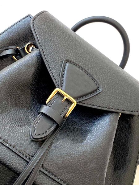 

luxury brand backpack style m45410 m45205 montsouris backpack embossed leather school bags removable shoulder strap fashion cream shoulder b