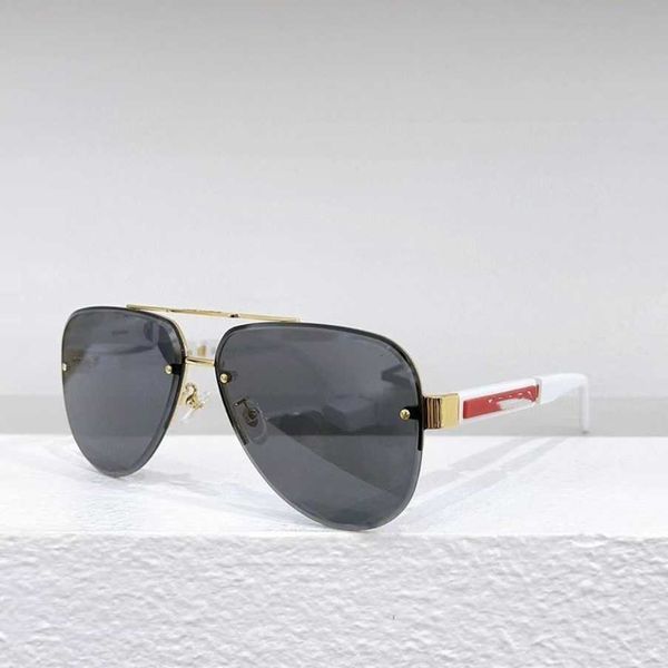 

2023 luxury designer sunglasses 23xia 8 new p network red same personalized women's versatile fashion sunglasses pr139ws, White;black